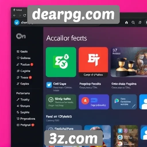 Novos recursos de navegação no dearpg.com